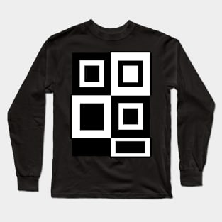 White Block Long Sleeve T-Shirt